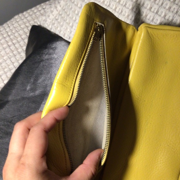 Vintage Leather Clutch JT - Picture 6 of 7